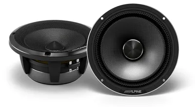 Obrázek produktu pro Alpine HDZ-65CS, 2-pásmové, tenké reproduktory, 16,5 cm (6,5")