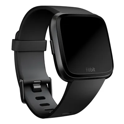 Image de Fitbit Versa Classic L, Kapela, Montre connectée, Noir, Fitbit, Fitbit Versa, Élastomère
