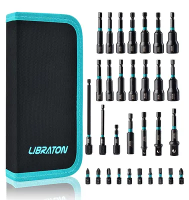 Immagine prodotto di Set di chiavi a bussola esagonali magnetiche LIBRATON, 31 pezzi, da 6 a 14 mm