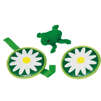 Image de goki 15025 Frosch, Klettfangspiel, grün (1 Set)
