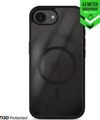 Image de Coque MagSafe Striker X-Core Xtreme Impact pour iPhone 16e - Coque rigide résistante aux chocs - Noir