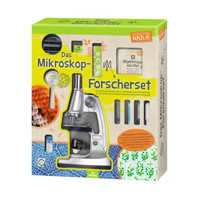 Produktbild von moses. Expedition Natur Kinder-Mikroskop Das Mikroskop-Forscherset