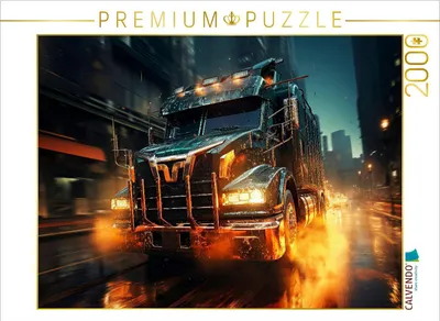 Produktbild von CALVENDO Puzzle Trucks | 2000 Teile Lege-Größe 90x67cm Foto-Puzzle für glückliche Stunden