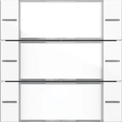Produktbild von GIRA 577303 Wippenset 3f BSF Tastsens.4 System 55 Klar/Reinweiß