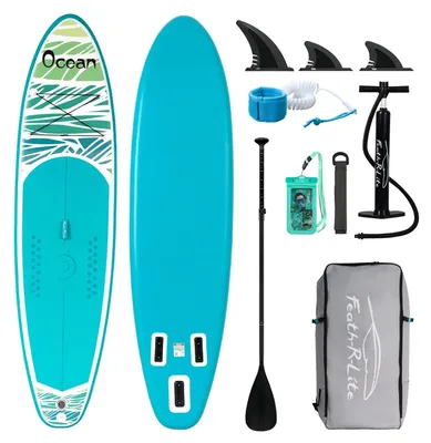 Image de Planche de stand up paddle gonflable, ultra-stable, polyvalente, SUPFR03F