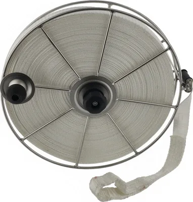 Produktbild von universelle Edelstahl Ankergurtbandrolle mit Gurt 50 m x 50 mm