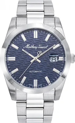 Obrázek produktu pro Zegarek męski MATHEY-TISSOT H1450ATB niebieski klasyczny