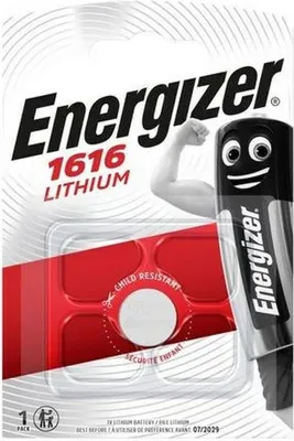 Image de Batteries Energizer CR1616 3 V (1 Unités)