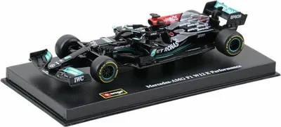 Produktbild von Bburago 1:43 RACE  F1 – MERCEDES-AMG F1 W12 E Performance (2021) #77 (Valtteri Bottas)
