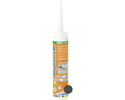 Zdjęcie produktu dla Uszczelniacz silikonowy Mapei Mapesil LM 120 czarny 310 ml