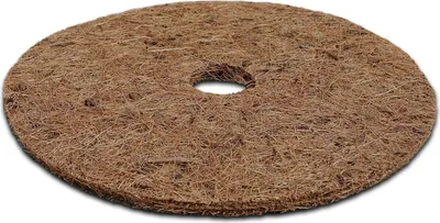 Produktbild von Kokos Mulchscheiben Winterabdeckung für Pflanzen Durchmesser: 15 cm