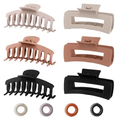 Image de Grande pince à cheveux Antidérapante Pince à cheveux Femme 11 cm Accessoires de cheveux