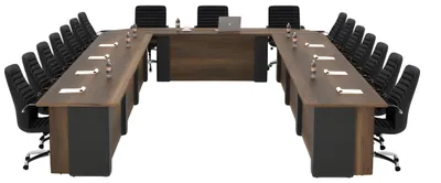 Produktbild von Konferenztisch Bürotisch Besprechungstisch Konferenzmöbel Meeting Tische