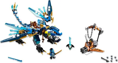 Produktbild von LEGO® Ninjago Jays Elementardrache 70602