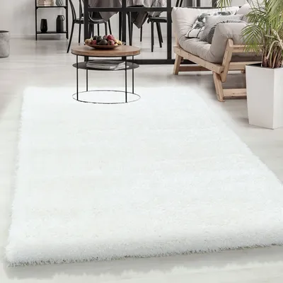 Obrázek produktu pro Carpetsale24 Koberec s vysokým vlasem Jednobarevný super měkký koberec do obývacího pokoje Košatý načechraný měkký rozměr 160x230 cm
