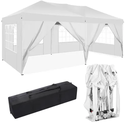 Obrázok produktu pre Pavilón, odolný materiál, jednoduchá montáž, biela farba