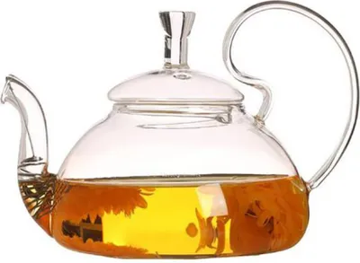 Produktbild von Wasserkrug Karaffe Glas mit Glasabdeckung ür Heiße oder Kalte Getränke