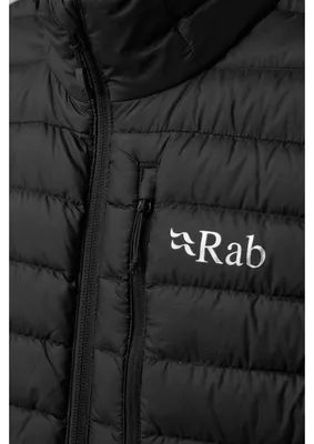 Immagine prodotto di Giacca sportiva Rab Herren Microlight, modello gilet, colore nero, taglia M