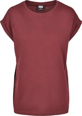 Immagine prodotto di Urban Classics Donna - Camicia a SPALLA ESTESA redwine - XS