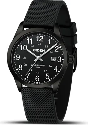 Produktbild von Herren Uhr Männer Analog Quarz 30M wasserdichte Armbanduhren Herren mit Datum Mode Casual Designer Uhr für Herren Silicone Band