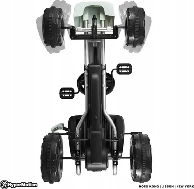 Zdjęcie produktu dla Gokart Na Pedały Dla Dzieci 3-5 Lat 2 Tryby Jazdy Waga Do 30Kg Szary