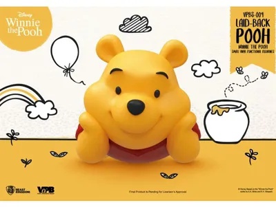 Image de Winnie L'ourson Petit Vinyle Spardose liegender Winnie 17 cm