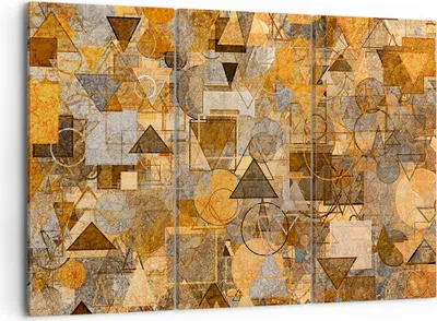 Produktbild von Bild auf Leinwand - Leinwandbild - Abstraktion modern - 105x70cm - Wand Bild - Wanddeko - Leinwanddruck - Bilder - Kunstdruck - Wanddekoration - Leinwand bilder - Wandkunst - CE105x70-4021