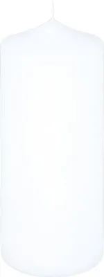 Produktbild von Premium Stumpenkerzen Weiß 200 x 80 mm, 1 Stück