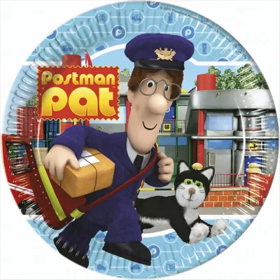 Immagine prodotto di Piatto di carta Postman Pat grande 23 cm