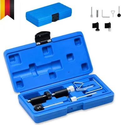 Image de XINZI 6-TLG Kit d'outils de remplacement de la courroie de distribution Outil de blocage de l'arbre à cames Vilebrequin Pour moteurs TDI à injecteur-pompe TDI Diesel Common Rail
