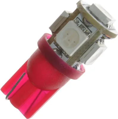 Produktbild von LED lamp - Ledson - 5-Led - T10 / W5W - Rot - 12V