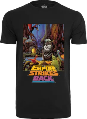 Produktbild von Merchcode T-Shirt Star Wars Yoda Poster Tee Black-M