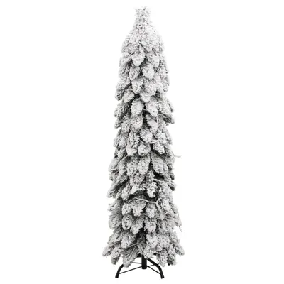 Zdjęcie produktu dla vidaXL Sztuczna choinka oświetlenie i śnieg 80 LED 150 cm