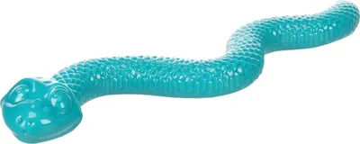 Zdjęcie produktu dla Flamingo zabawka dla psa TPR Sneaky Snake turkusowy