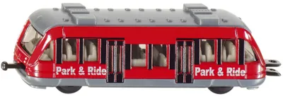 Image de Siku train de banlieue modèle rouge ; 1013