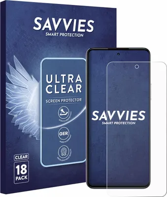 Produktbild von 18x Für realme P4x Schutzfolie Savvies Displayschutz Display Schutz Folie Klar Transparent