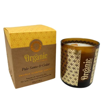 Obrázok produktu pre Organická dobrota Sojawachskerze - Palo Santo & Zeder
