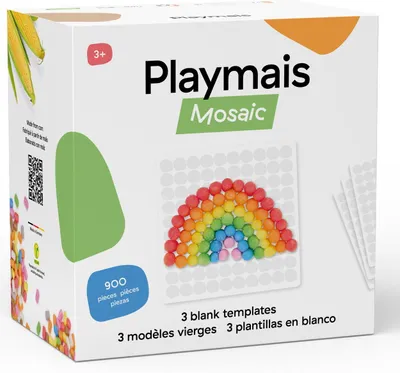 Produktbild von PlayMais Bastel Kreativität Bastelset Mosaic 900 ab 3 Jahren 160971