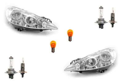 Produktbild von Johns, Scheinwerfer Halogen passend für Peugeot 308 09/07-04/11 Leuc. Satz Links Rechts 6208F5 6206F5