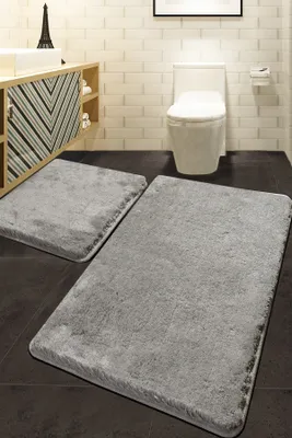 Zdjęcie produktu dla Mijolnir, Colors- ALS2163, Grey, dywaniki łazienkowe, 1450 gr/m², 100% ACRYL