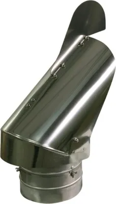 Obrázek produktu pro 130 mm komínové žebrování, ochrana proti tahu spalin