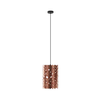 Produktbild von Lucande Hängeleuchte Aeloria, kupfer, Ø 25 cm, Eisen, E27