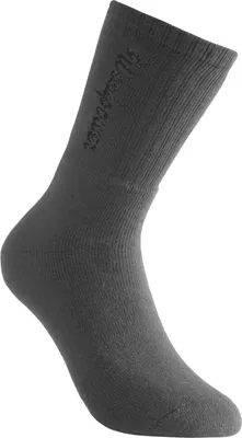 Produktbild von Woolpower Socks Classic Logo 400 / Merino Socken Grey Größe 45-48