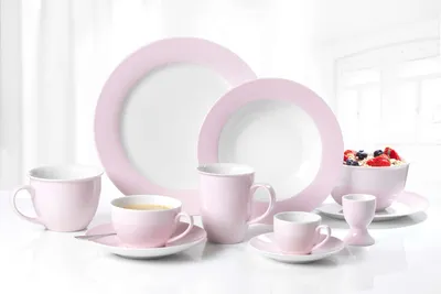 Produktbild von Untertasse für Jumbotasse 6er Set Doppio rose