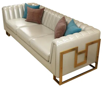 Produktbild von Luxus Möbel Sofagarnitur Couch Sofa Polster 3 2 1 Sitzer Couchtisch Holz 4tlg.