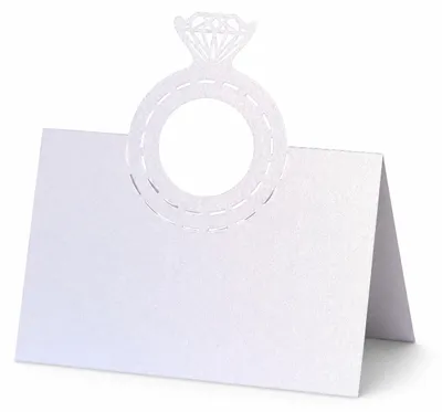 Produktbild von 50er Pack Hochzeitsplatzkarten