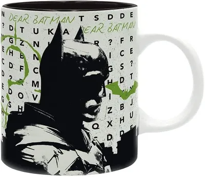 Imagen del producto de Taza Batman y The Riddler Cerámica 320 mls