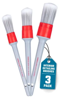 Obrázek produktu pro Sada čisticích kartáčů Chemical Guys ACC600, 31,5 cm, plast