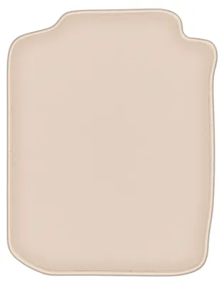 Produktbild von DURBAN Beige Velours-Fahrerfußmatte für Toyota Corolla E11 Schrägheck (1997-2001)