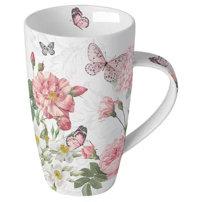 Produktbild von Porzellan-Becher 0,6 L - Amelia white